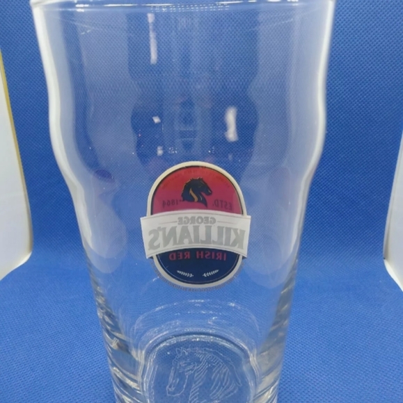 GEORGE KILLIANS IRISH RED PINT BEER GLASS, EXCELLE - Picture 4 of 9